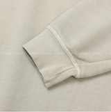  Logane Supima Cotton Pigment Overfit Incision Sweatshirt