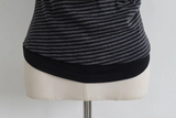 HALTER-STRAP DRAPED OFF-SHOULDER TOP (3COLORS!)