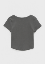 [MADE] Cain Golji Rounding U-neck Short Sleeve T-shirt