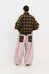 DSXBS NEW SUPER WIDE JOGGER PANTS PINK