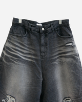 Alt Layered Denim Pants