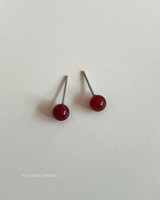 レッドキャンディーピアス