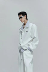 Striped Layered Overshirt