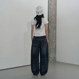 ロングストリングメッシュビーニー (WHITE)