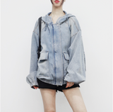 (Unisex) Citin Washing Anorak Zip Up