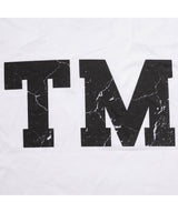 TM クラックTシャツ-WHITE
