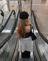 ルーズブーツカットパンツ