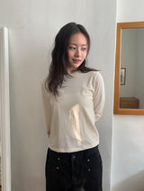 ポーツスパンラウンドロングスリーブT