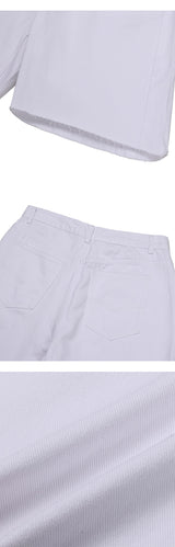 [S/S] Rough cutting short denim pants(2color)