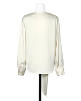 glad oil satin tie bl
