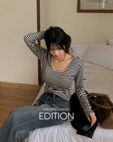 カイルストリッピードスリムTシャツ