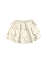 Floral Mini Ruffle Skirt (3color)