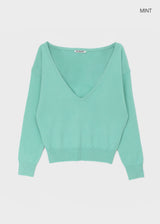 [MADE] Koziel Cashmere Deep V-Neck Knit