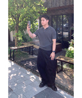 Sigma Dart Curved Cotton Pants