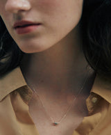 [925 silver] Un.silver.166 / corto heart necklace