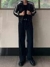 Camel Leather Line Jacket