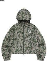 CAMORA REAL TREE HOOD WINDBREAKER