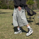 Easy Side Snap Bermuda Sweat Pants