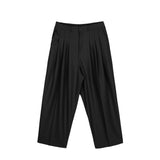 ASCLO ベンティーマルチプルタックワイドスラックス (2color)