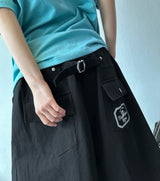 Mighty Hip Patch Back Tab Bermuda Shorts 2color