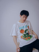 新年巳年Tシャツ（ホワイト）