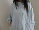 daisy button zip-up