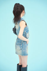 デニムミニスカート / denim mini skirt