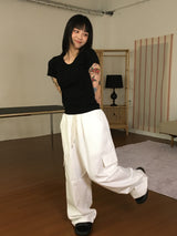 Haru unisex cargo pants (2color)