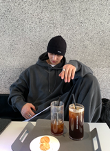 Nade Pigment Double Middle Hoodie (High Quality)