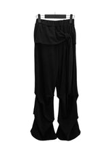 Warr Pintuck Wrap Bootcut Pants