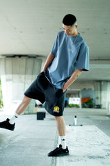 "TRUE LOVE" PRINTED S/S WASHED T-SHIRT