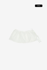 Nico shirring wrap skirt