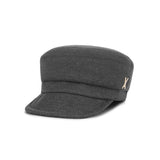 VA Stud Balloon Bellboy Cap / Black