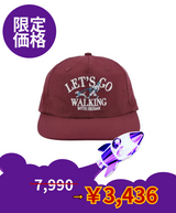 【limited price】Let's Go Nylon Camp Cap Walking 
