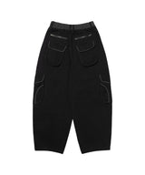 CARGO WORK BALLOON PANTS (BLACK) F26QD153