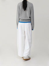 Edge Color Matching Knit