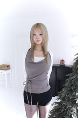 U-neck Long-sleeved Tee (2 colors)