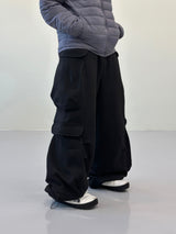 Double Pocket Multi Cargo Sweatpants 4C