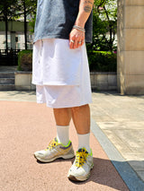 VENTIQUE バミューダピンタックスウェットパンツ 3color
