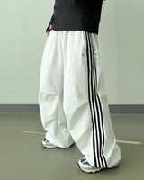Face Track Line Snap Pants