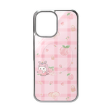 [MADE]ピーチ ツルビー マグセーフ ガラス バンパー iPhone ケース
