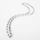a square chain of men's necklaces_CLEF SQUARE CHAIN NEC
