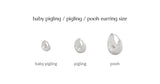 [925 silver] Deux.silver.150 / pooh earring (silver)