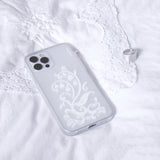 [MADE] Pixel bloom creamy jelly case (Lily of the valley)