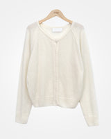 Luan Basic Round Knit Cardigan