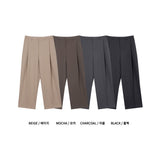 LMN Ries Deep One Tuck Back Banding Wide Slacks (4 colors)