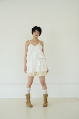 チョコレートカンカンドレス (WHITE)