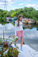 Checky Pajama set / Red