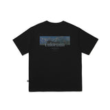 Colorama Short-Sleeved T-Shirt【BLACK】