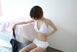 [summer item] コサージュフリルビキニ